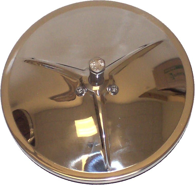 MIRROR HEAD, ROUND SS | 5 5/8" INCH | 47-69