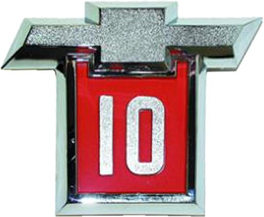 FENDER EMBLEM SET | "10" | 64
