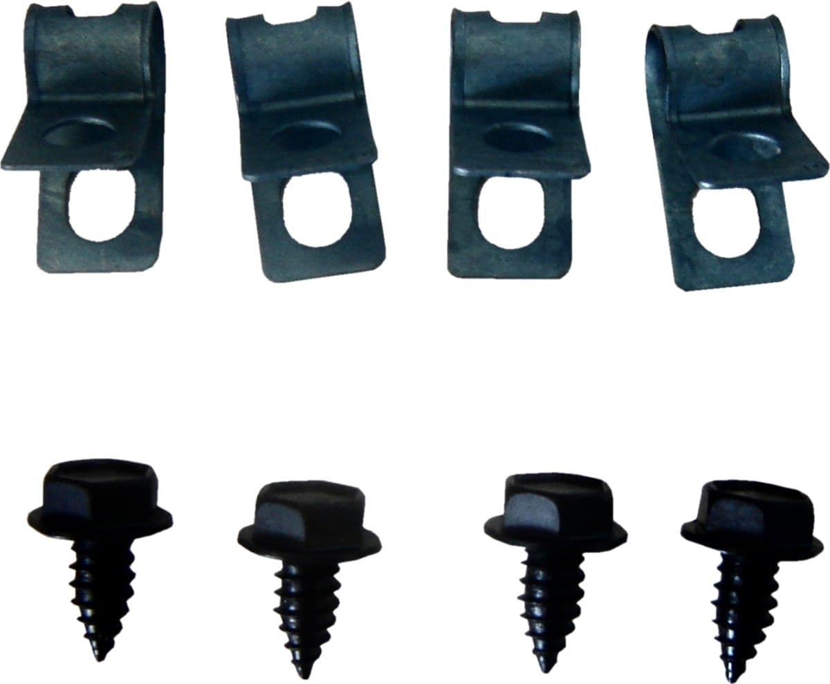 FUEL LINE CLIP KIT, 3/8" 8 PCS | 2WD | 60-66