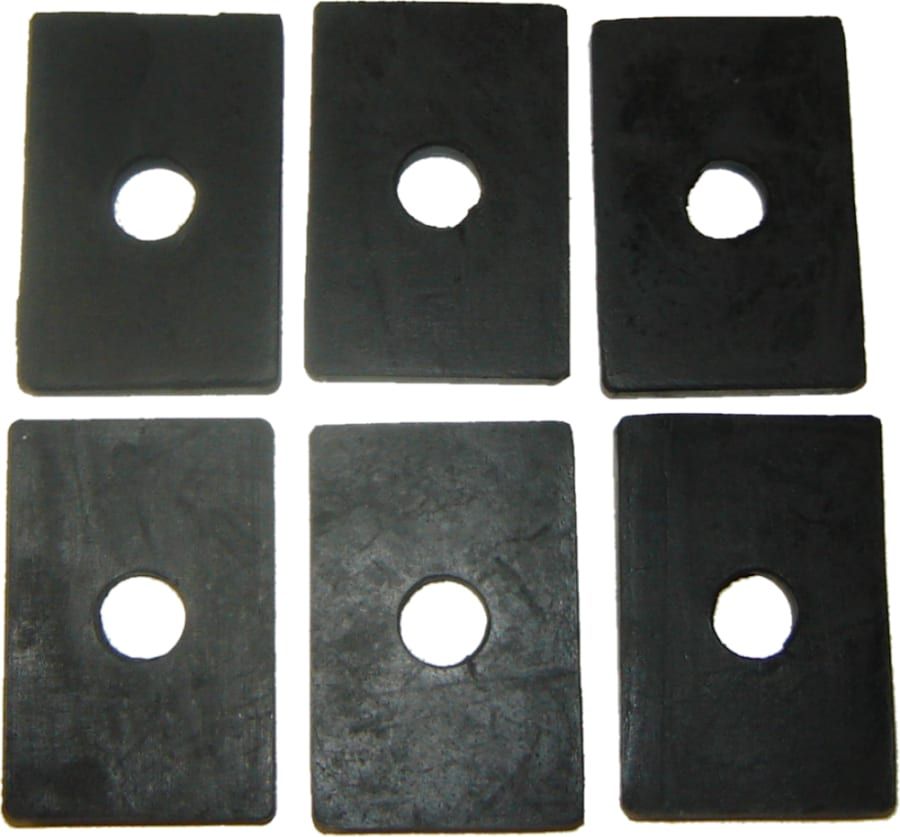 BED MOUNT PADS, 6 PCS | SWB | 47-53