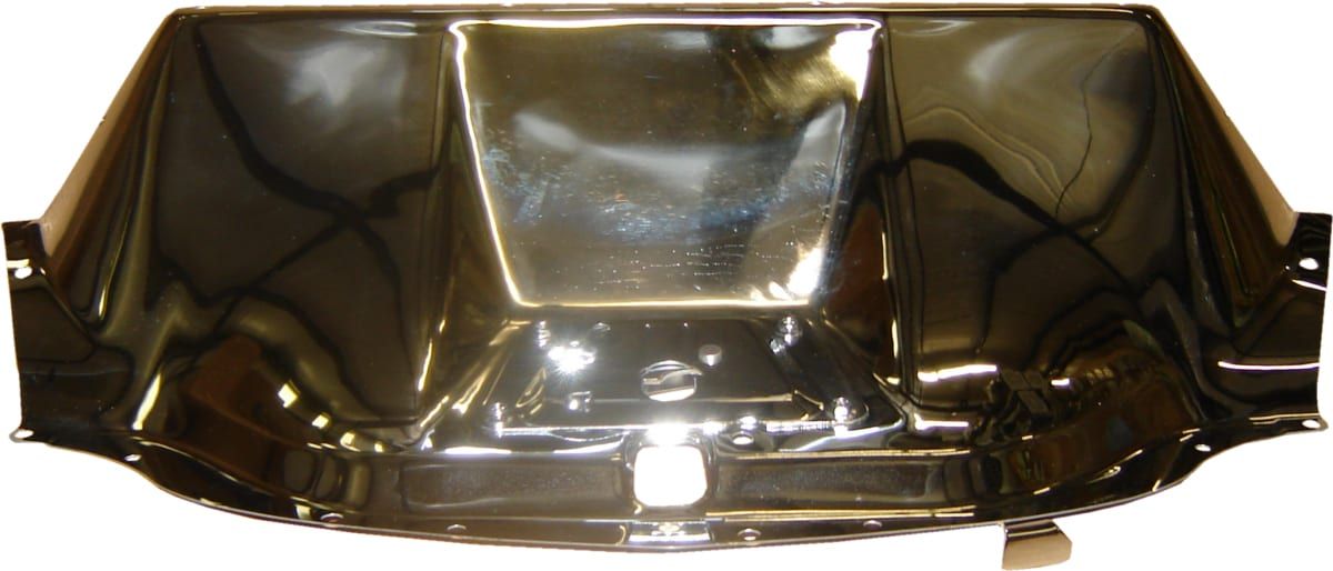 HOOD LATCH PANEL | CHROME | 47-54