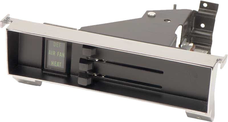 HEATER CONTROL ASSEMBLY | BLK/FACE | 67-72