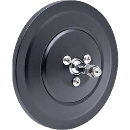 MIRROR HEAD BLACK RIBBED | 5" INCH | 47-69