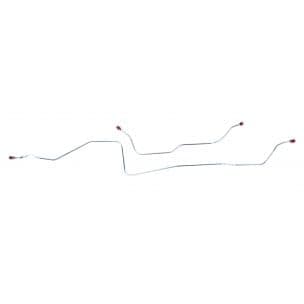 REAR BRAKE LINE SET SS | 3/4 TON | 67-70