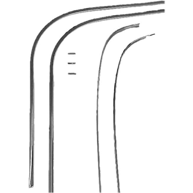 DRIP RAIL MOLDING SET | STAINLESS | 67-72