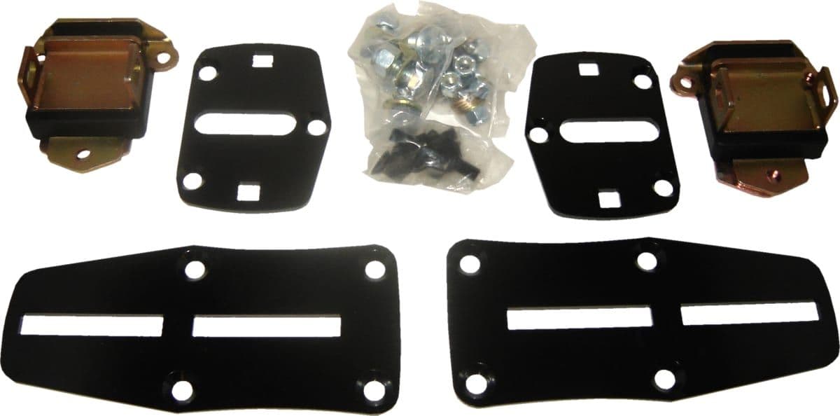 LS ENGINE MOUNT BRACKET KIT | ADJUSTABLE | 63-72