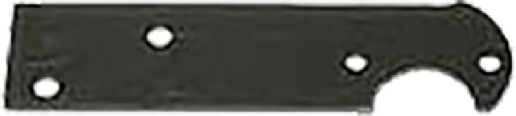 TAIL LIGHT BRACKET BLACK | RH | 67-76