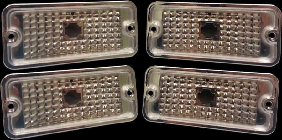EURO MARKER LIGHT SET | CLEAR | 68-72