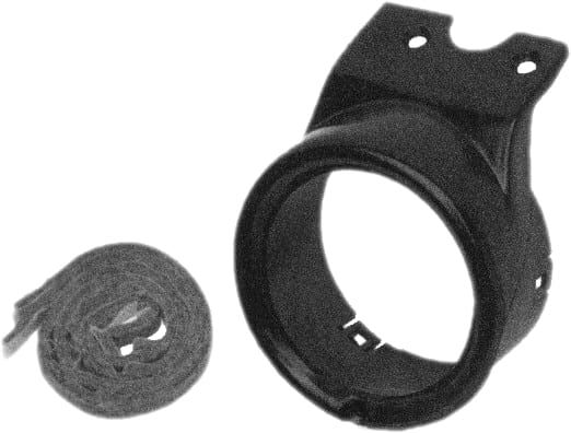 A/C VENT BALL HOUSING, LH | BLACK | 67-72