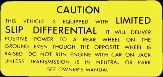 DECAL, GM CANADA LIMITED SLIP | 71-72