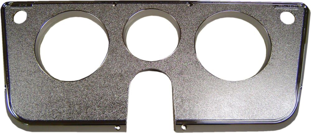 DASH BEZEL w/o GAUGES | CHROME | 69-72