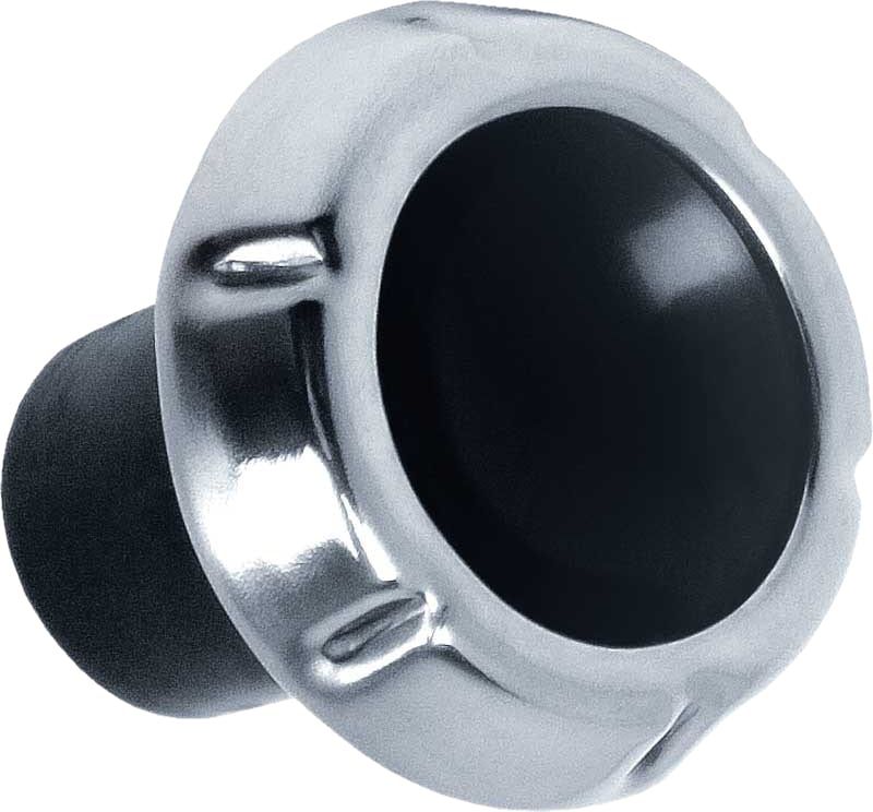 CHOKE KNOB | BLACK/SS | 64-66