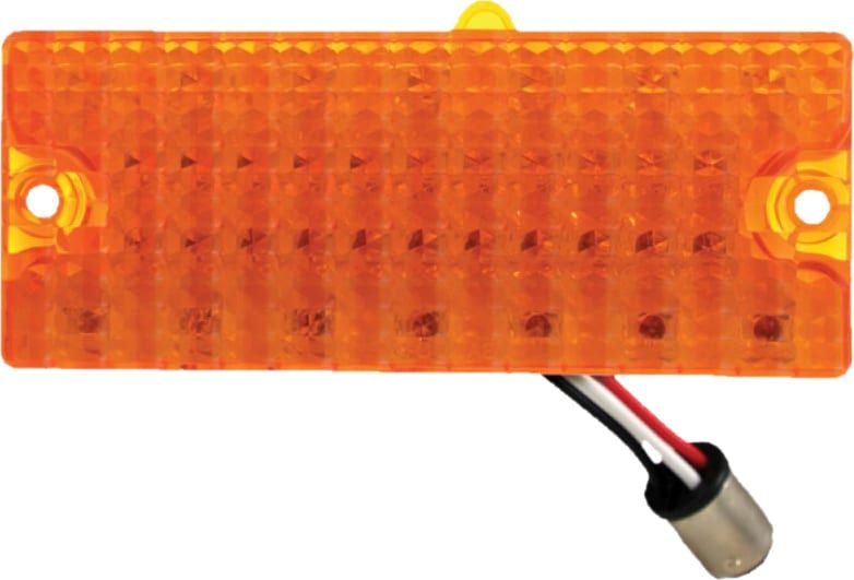 LED PARK LIGHT LENS AMBER | RH | 69-70