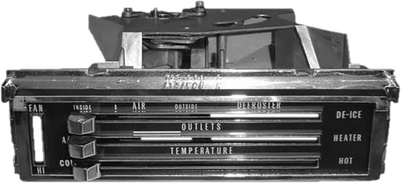 HEATER CONTROL ASSEMBLY | w/AC | 67-72
