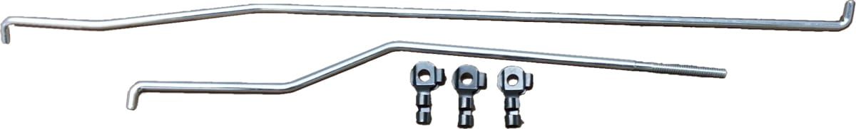 DOOR LATCH RELAY ROD 5PC SET | LH | 67-72