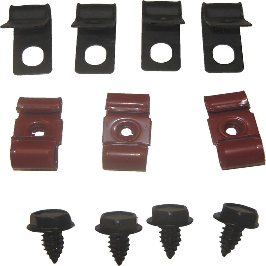 BRAKE LINE CLIP KIT, 3/4T 2WD | 11 PCS | 60-66
