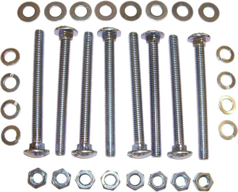 METAL BED FLOOR TO FRAME BOLT KIT | METAL | 67-72