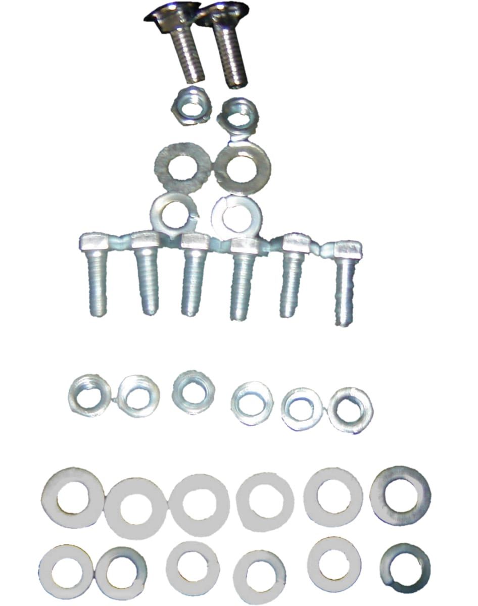 BED STEP BOLT KIT, 2 REQ | STEPSIDE | 67-72