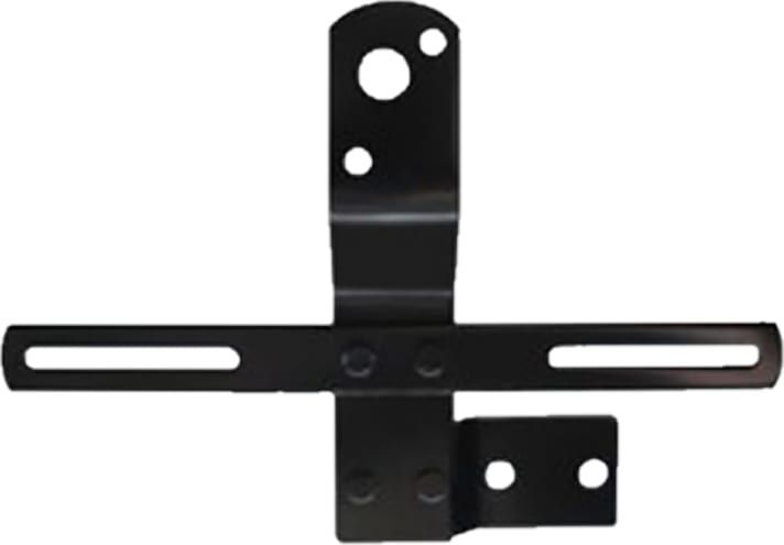 TAIL LIGHT BRACKET BLACK | LH | 47-53