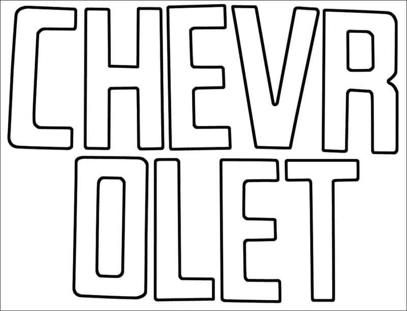 TAILGATE DECAL CHEV FLEET | WHITE | 58-66