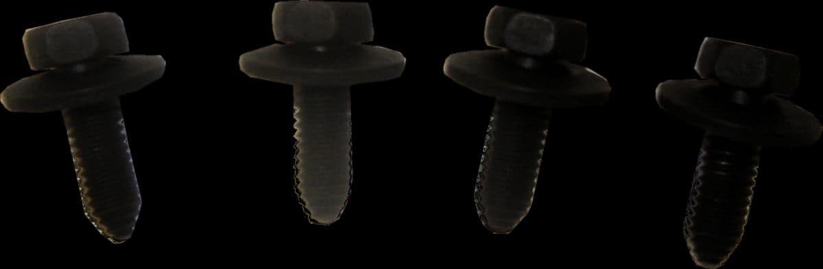 RADIATOR RETAINER BOLT KIT | 4 PCS | 67-72