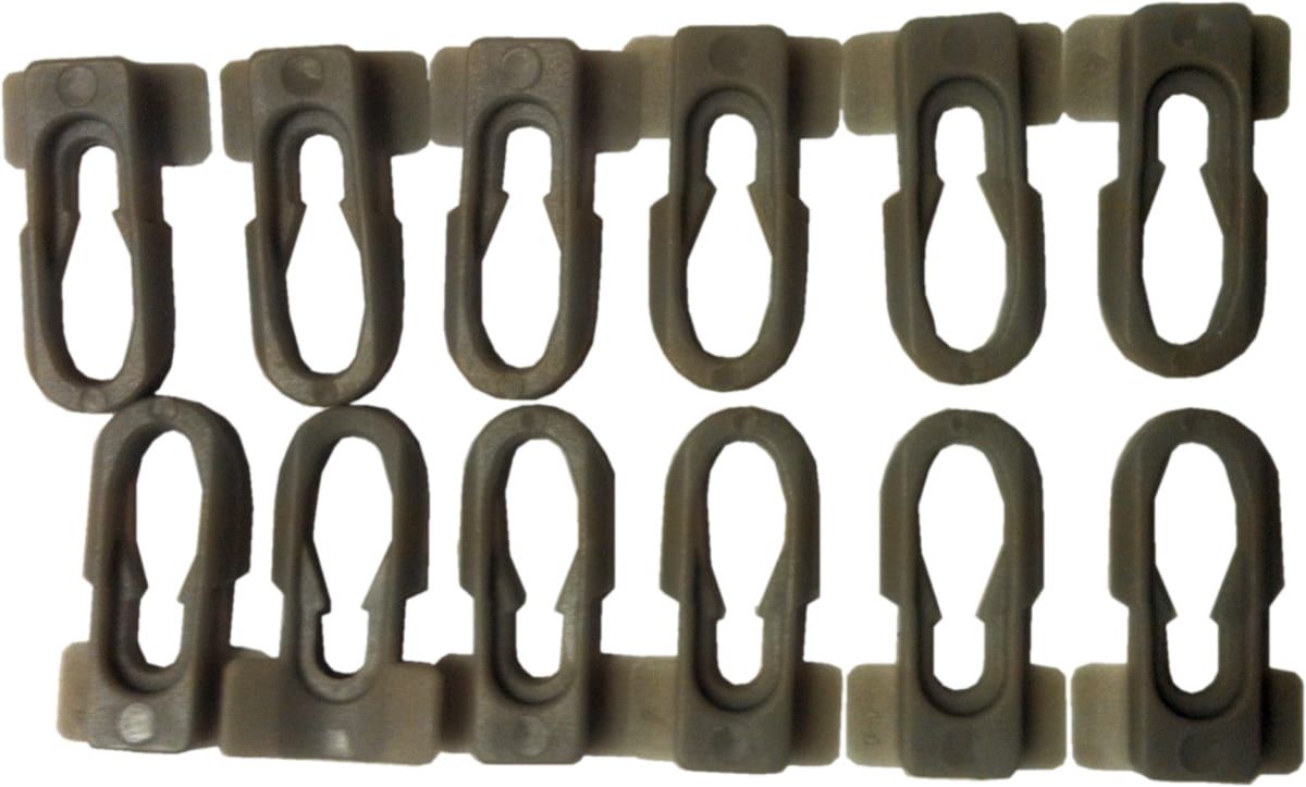 TWO-TONE MLDG CLIP KIT | 12 PCS | 67-72