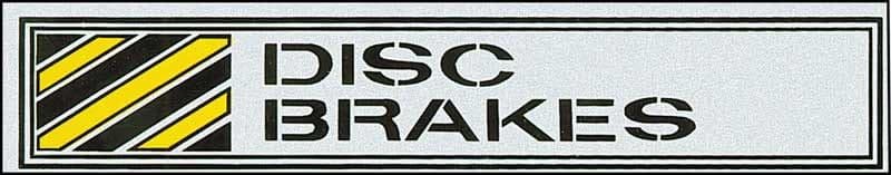 DECAL, DISC BRAKE | TAILGATE | 70-72