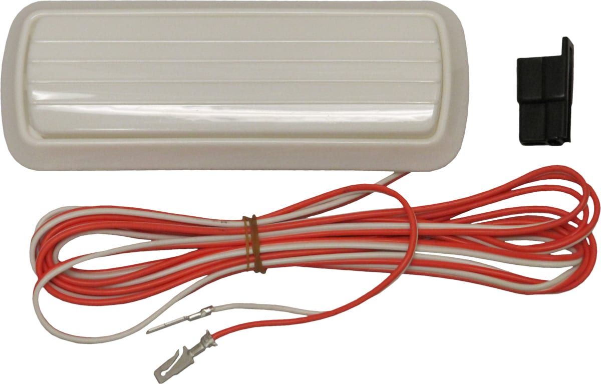 DOME LIGHT ASSEMBLY w/WIRING | WHITE | 60-72