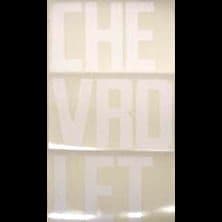 TAILGATE DECAL CHEV FLEET | WHITE | 67-72
