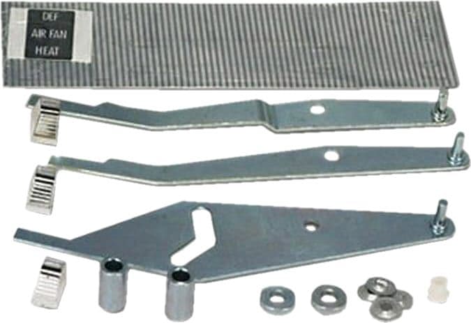 HEATER LEVER KIT w/o A/C | CHROME | 67-72