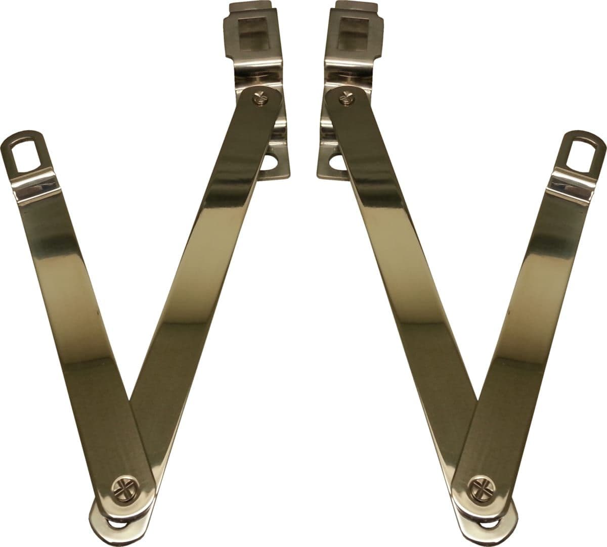 TAILGATE HINGE SET | STAINLESS | 67-72