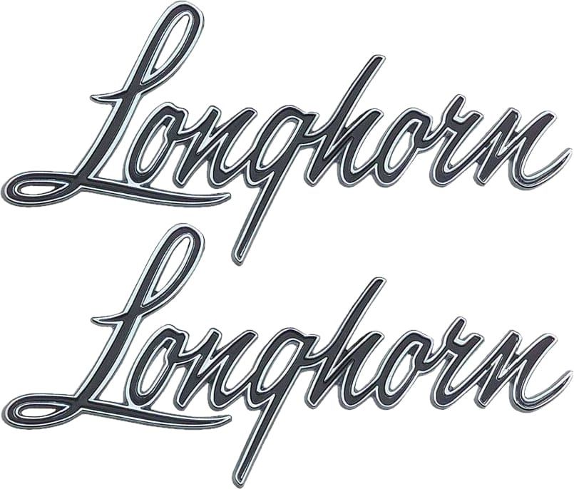 BEDSIDE EMBLEMS, LONGHORN | CHEV | 69-72