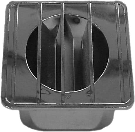 DEFROSTER VENT, RH | CHROME | 67-72