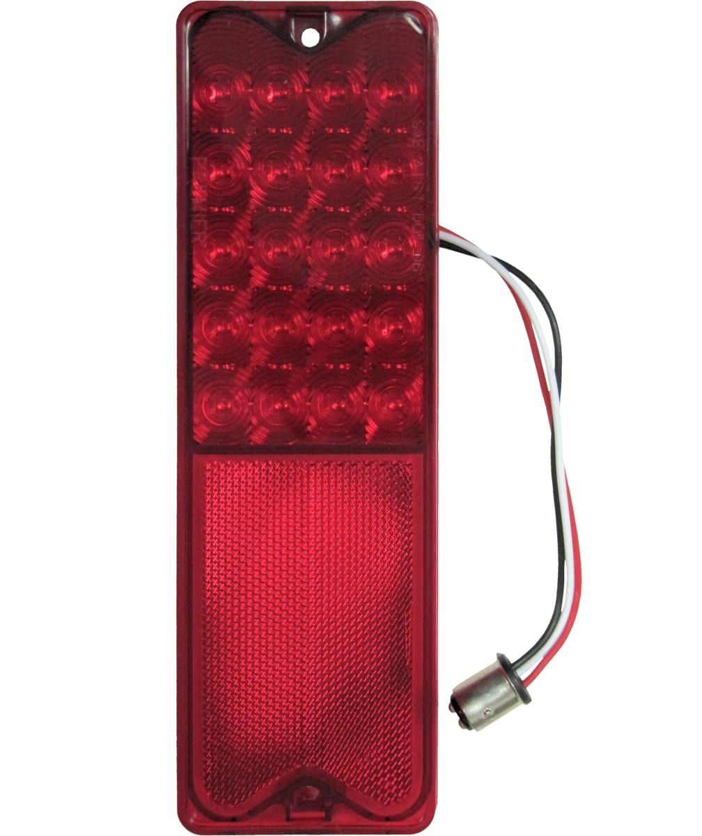LED TAIL LIGHT LENS RED | FLEET | 67-72