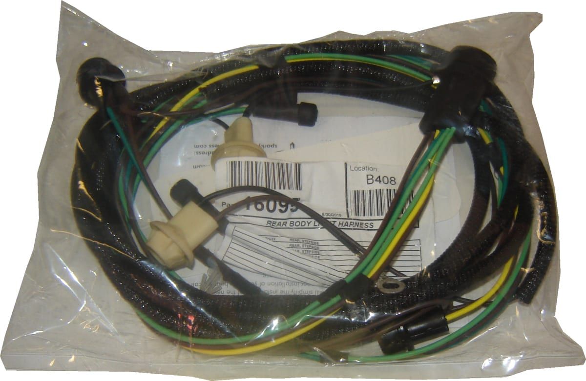REAR LAMP HARNESS | STEPSIDE | 69-72