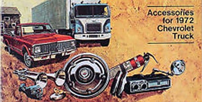 COLOR ACCESSORIES BROCHURE | TRUCK | 72