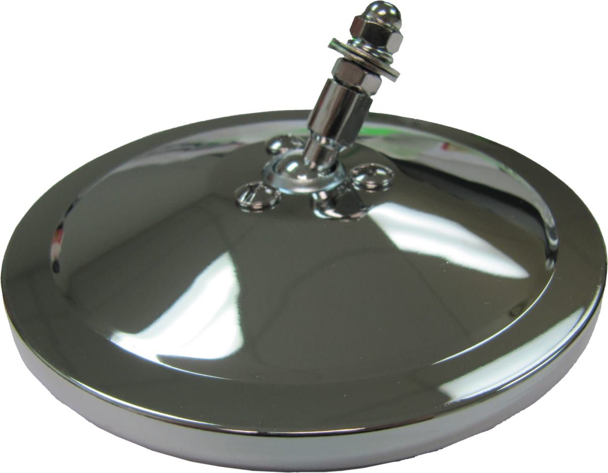 MIRROR HEAD CHROME SMOOTH | 5" INCH | 47-69