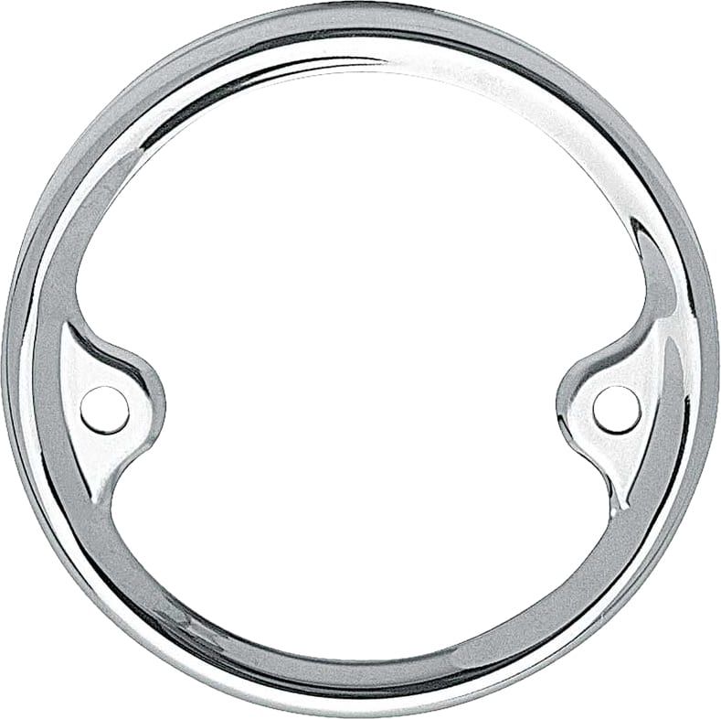 TAIL LIGHT BEZEL, STEP | CHROME | 54-55
