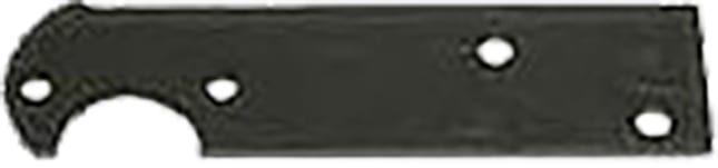 TAIL LIGHT BRACKET BLACK | LH | 67-76