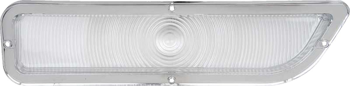 PARK LIGHT LENS, RH CLEAR | GMC | 62-66