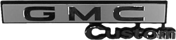 GLOVEBOX EMBLEM | GMC CUSTOM | 69-72