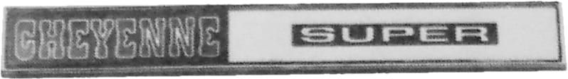 GLOVEBOX EMBLEM CHEYENNE | SUPER | 71