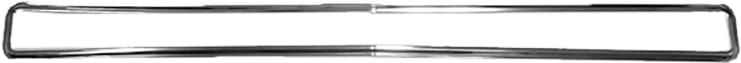 GRILL MOLDING W/CLIPS | CHROME | 67-68