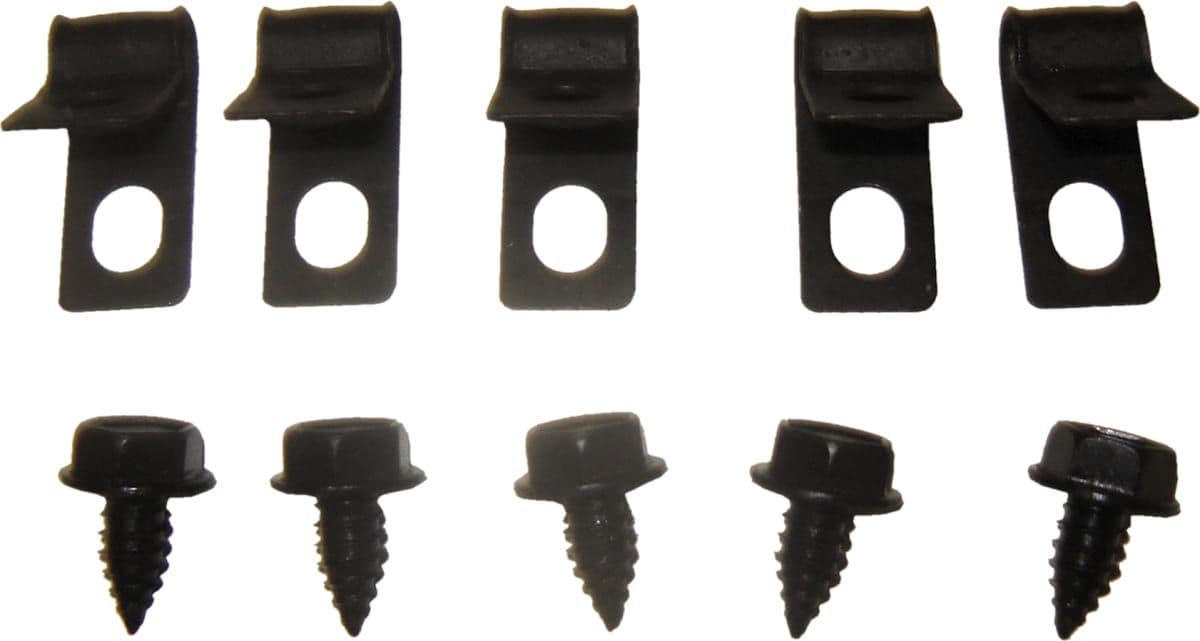 FUEL LINE CLIP KIT, 10 PCS | 2WD | 71-72