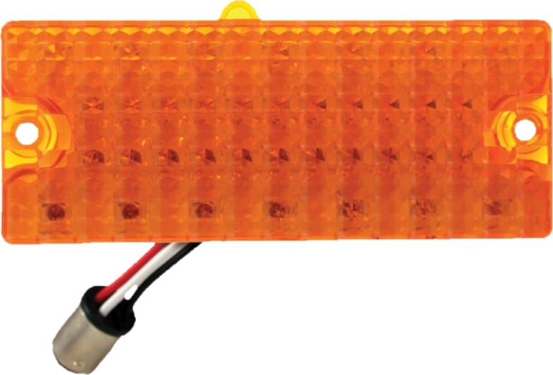 LED PARK LIGHT LENS AMBER | LH | 69-70