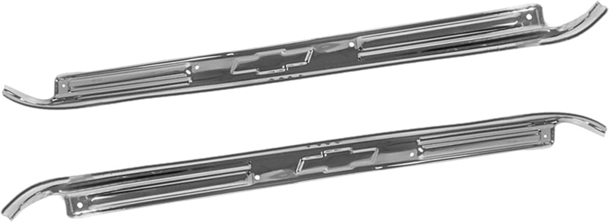SILL PLATE SET w/BOWTIE | STAINLESS | 67-72