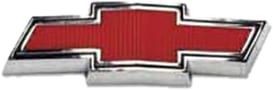GRILL EMBLEM | RED | 67-68