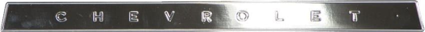 GLOVEBOX EMBLEM | CHROME | 64-66