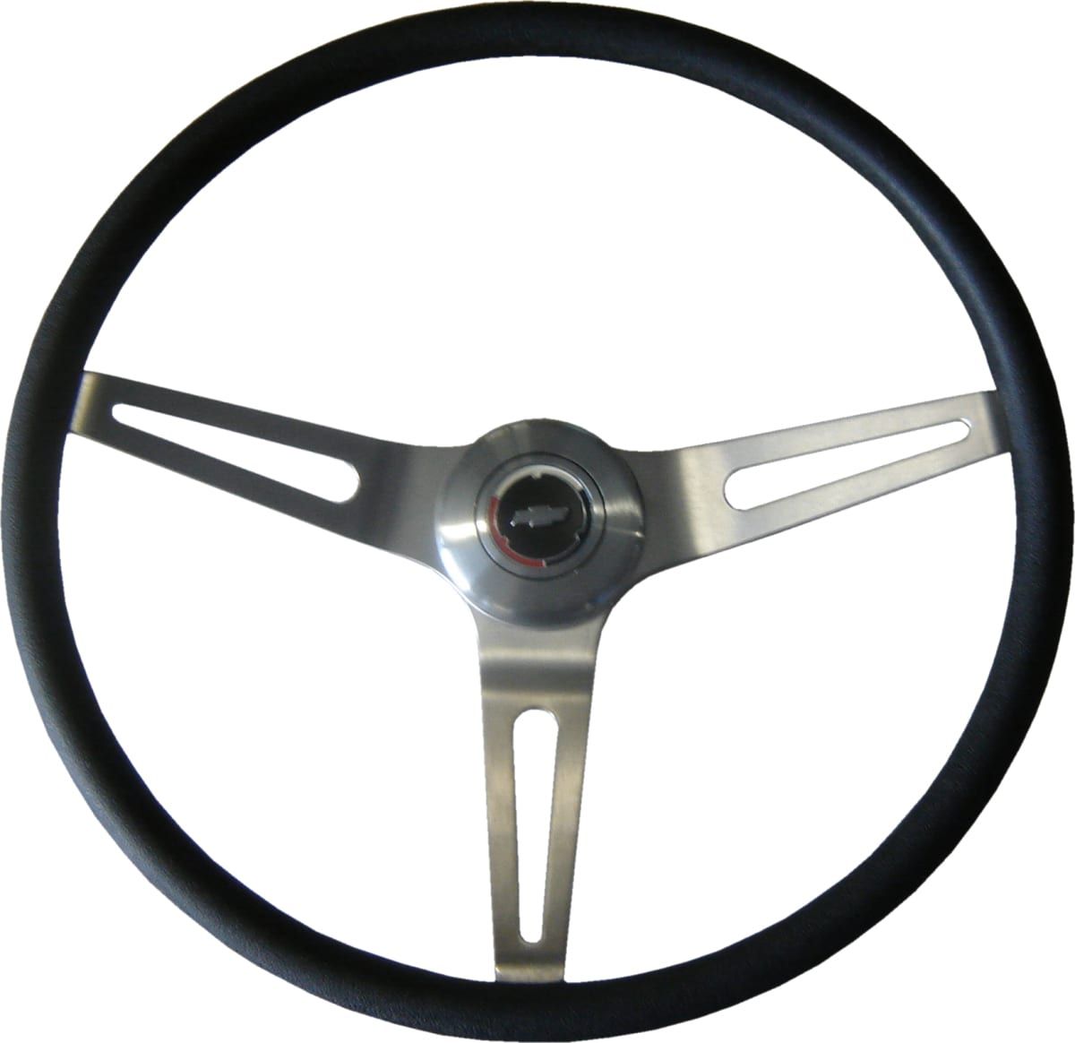 COMFORT GRIP STEERING WHEEL KIT | BLACK | 67-72