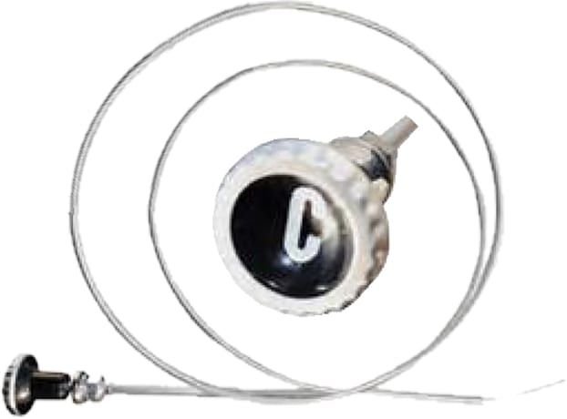 CHOKE CABLE w/KNOB | 60-63